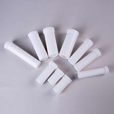 Customized Logo PP Tablet Tube Packaging for Food Grade Medicine Effervescent Tablets
