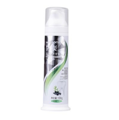 2023 Recycled Toothpaste Tube Plastic Travel Toothpaste Vacuum Airless Pump Bottle