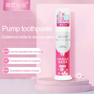 3 Flavor Press Foam Toothpaste Household For Durable Teeth And Healthy Gums