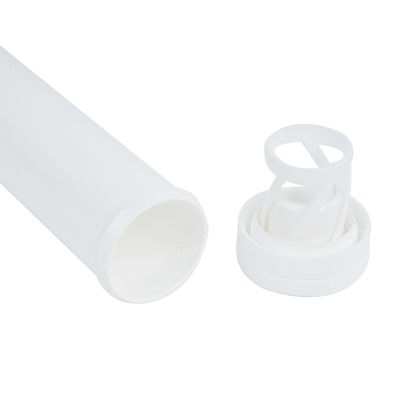 Custom Size Optional Plastic Candy Packaging Tube for Vitamin C Effervescent Tablets