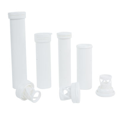 Custom Size Optional Plastic Candy Packaging Tube for Vitamin C Effervescent Tablets