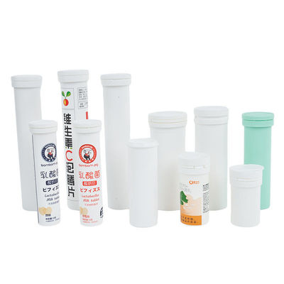 Effervescent Tablet Tube Bottle with PP Base Material Direct Supply