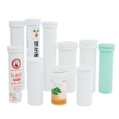 PP Material Custom Logo Design Effervescent Tablet Vitamin C Bottle with Cap OEM
