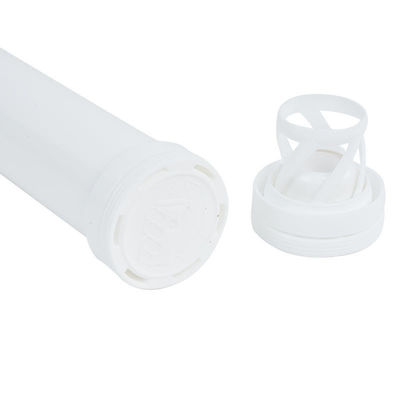 Portable Small Empty Plastic Bottles Lemon Vitamin C Effervescent Tablets in PP Collar