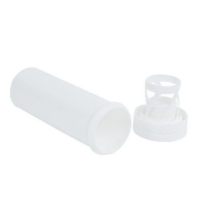 2023 Custom Logo Effervescent Tablet Tube with Cap Empty in Food Grade PP Matte Surface