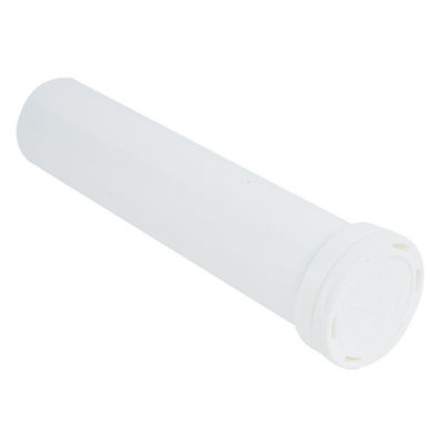 Matte Surface Handling Empty White Straight PP Plastic Bottles for Vitamin Tablets