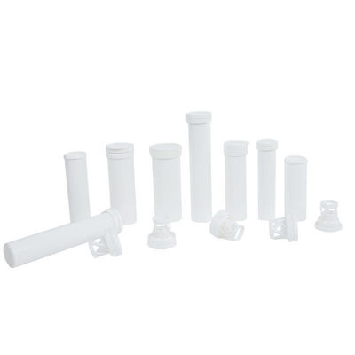 Matte Surface Handling Empty White Straight PP Plastic Bottles for Vitamin Tablets