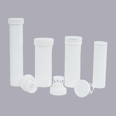 Custom Colorful Medical Effervescent Tablets Vitamin C Tube for Health White Long OEM
