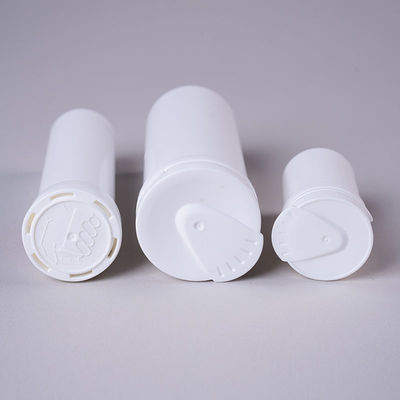 Custom White Straight Effervescent Tablet Tube PP Material For Vitamin Pills Packaging