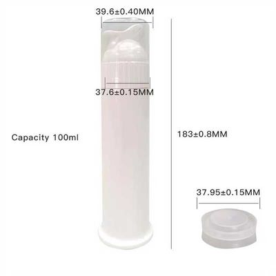 Easy Access Eco-friendly PP Material Toothpaste Pump Bottle Custom Label Available 100ml